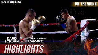 HIGHLIGHT Daud Yordan VS Hernan Leandro Carrizo  LAGA KHATULISTIWA 2024 [upl. by Uranie345]