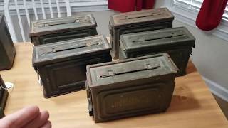 How To Identify World War Two Ammo Boxes [upl. by Noreik767]