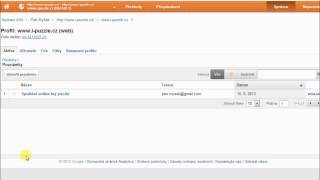 Google Analytics  nastavení [upl. by Haissem]