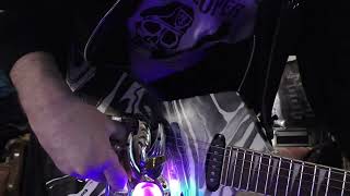 Showing my Gene immons Axe amp my Ibanez Custom IceDestroyer Just Playing whatever Part 2 of 2 [upl. by Guillaume]