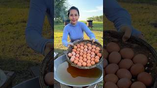 Egg crispy with chili sauce recipe shorts shortvideo cooking food recipe [upl. by Ik]