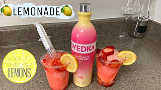 Frozen Strawberry Lemonade  Svedka Vodka how to make [upl. by Theron]