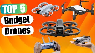 5 Best Budget Drones 2025  The Only 5 You Need to Consider [upl. by Einnal]