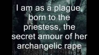 Cradle of Filth  Heaven Torn Asunder with lyrics [upl. by Maguire470]