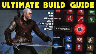 Witcher 3  The BEST Build for Every Witcher Armor [upl. by Klemperer101]