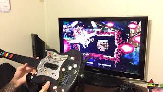 Red octane Sg Guitar hero controller test demo [upl. by Yedrahs]