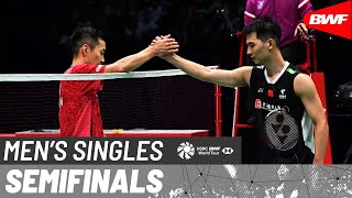 LINING China Masters 2023  Kenta Nishimoto JPN vs Zhao Jun Peng CHN  SF [upl. by Ellenar]