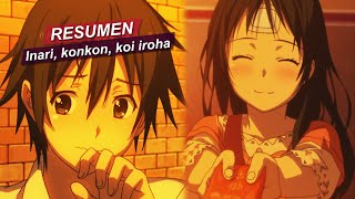 Pide un deseo para acercarse al chico que le gusta ✨💘  Resumen de Inari konkon koi iroha [upl. by Akimad382]