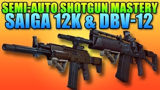 Saiga 12k amp DBV12 Mastery Two Powerhouse Shotguns  Battlefield 4 Shotgun Gameplay [upl. by Hobbie]