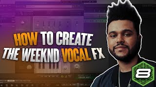 How to Create the Weeknd Vocal Fx  Mixcraft 8 [upl. by Edsel44]