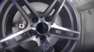 Diamond cut alloy wheel repair from Mike Brewer Motors [upl. by Sharia192]