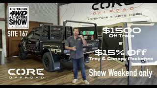 Perth 4WD Show Tray amp Canopy Deal  Core Offroad 4wd coreoffroad 4x4 customcanopy canopy [upl. by Sadie]