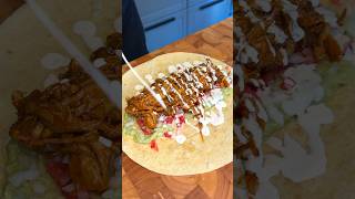 Mushroom Burritos with Avocado Sauce  meaty and satisfying [upl. by Arny]