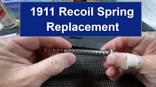 Kimber Pro Carry 2 1911 Recoil Spring Replacement Short Version 1911 kimber [upl. by Ibrik]