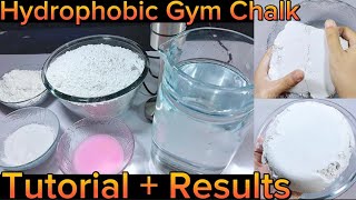 Tutorial How to make Gym Chalk at home with Result  For asmr [upl. by Eadnus]