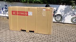 Kymco AK 550 TEASER  He´s finally here [upl. by Laird185]