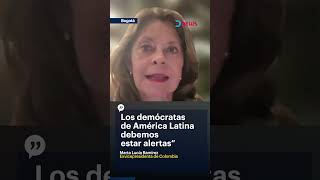 Habla en DNews Marta Ramírez exvicepresidenta de Colombia [upl. by Navad]