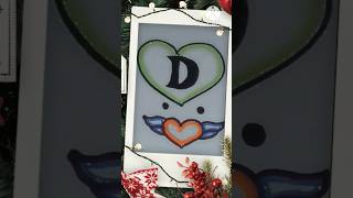 D letter ll tag beautiful name drawing ♥️shortvideo 😍♥️ [upl. by Raines957]