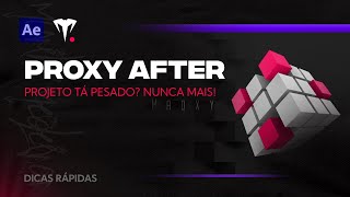 Criando proxy no After Efects [upl. by Aciretehs]