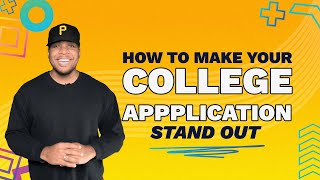 How To Make Your College Application Stand Out ✨📝 [upl. by Idel]