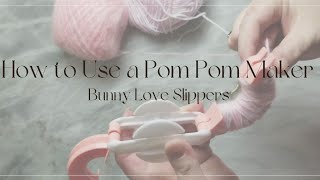 How to Use a Pom Pom Maker [upl. by Trust]