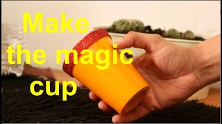 magic trick revealed   Make the magic cup [upl. by Raimondo]