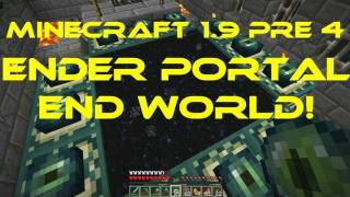 Minecraft  New Ender Portal  End World  amp How to find your stronghold quick [upl. by Neelrac909]