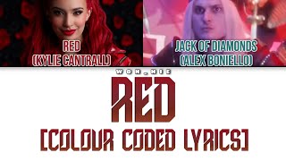 Red From Descendants The Rise Of Red Colour Coded Lyrics [upl. by Gitt]