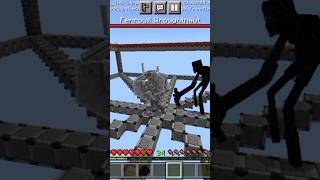 ferrous wroughtnaut vs mutant enderman in minecraft  mod minecraft [upl. by Oibesue]