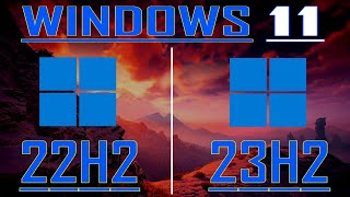 WINDOWS 11 22H2 vs WINDOWS 11 23H2  PC GAMES BENCHMARK TEST [upl. by Schriever]