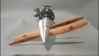 Contra rotating propellers ２号機 in OS 60GP [upl. by Hammock]