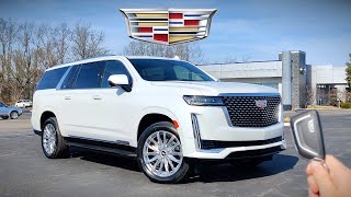 2022 Cadillac Escalade ESV  The 1 Large Luxury SUV for a Reason 100k [upl. by Enytsirhc130]