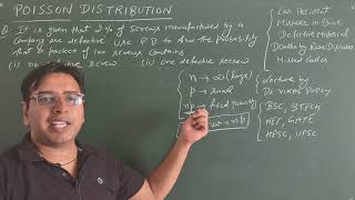 Poisson Distribution  Numerical Analysis  BSC Final Year  Chapter 5  Probability Distribution [upl. by Alvira]