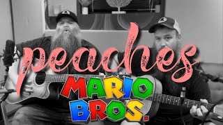 🍑PEACHES  Mario Movie Music  Marty Ray Project Acoustic Cover [upl. by Cathrine]