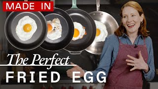 Pro Chef Tests 4 Pans For The Perfect Fried Egg  Made In Cookware [upl. by Derr]