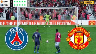 FC24 Mbappe vs Bissaka Penalty Shootout 4K Gameplay [upl. by Territus]