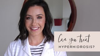 Botox or Dysport for Hyperhidrosis Excessive Sweating  FAQ  Skin by Lovely [upl. by Emmey]