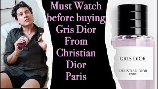 Gris Dior by Christian Dior Fragrance review [upl. by Niac]