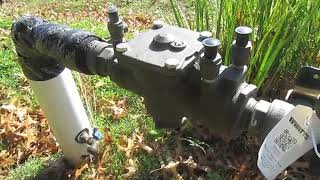 Fix water leak for WATTS 1inch backflow prevention valve [upl. by Ainud]