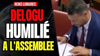 DELOGU HUMILIÉ GALERE A LIRE UN TEXTE EN DIRECTE DEPUTÉ 7K MOIS [upl. by Ekyt]