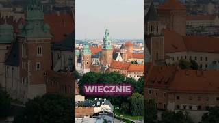 NAJPIĘKNIEJSZE MIASTO W POLSCE 🔥 podróże polska zwiedzanie ciekawostka ciekawostki krakow [upl. by Ulita89]