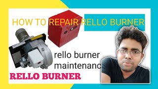 how to rello burner repair  Riello burner maintenance [upl. by Sholeen]