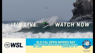 WATCH LIVE SLO CAL Open at Morro Bay Day 1 [upl. by Ahsiekar548]