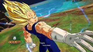 majin vegeta vs broly dbz sparking zero [upl. by Fonville129]