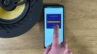 How to change the namepin on a Lithe Audio Bluetooth ceiling speaker [upl. by Tenner]