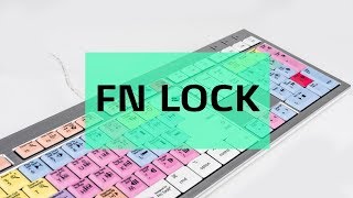 How to activate FN Lock  Logickeyboard [upl. by Schertz]