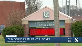 Gun found in Blanchester High School students locker [upl. by Odnalor]