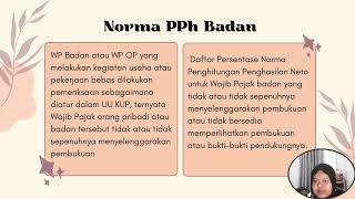 Pajak Penghasilan Badan [upl. by Gnas]