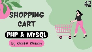 Shopping Cart using PHP and MySQL Display the Total Price in PHP 42 [upl. by Suivatnod284]