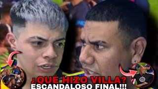 ¿QUE HIZO VILLA ESCANDALOSO FINAL   REACCIONES de HINCHAS  IND RIVADAVIA 2 vs RIVER PLATE 1 [upl. by Tevlev]